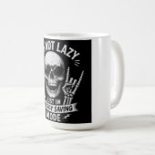 Mug Mode squelette d'économie d'énergie (Devant droit)