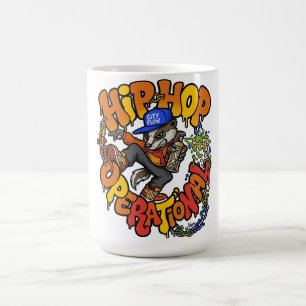 Mug Mode Streetwear Blaireau Opérationnel Hip-Hop