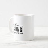 Mug Mode Test De Chemise D'Enseignant De Jour Sur Les (Devant gauche)