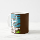 Mug Mode tir à l'arc sur arc composé Archer (Devant gauche)