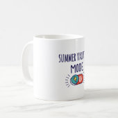 Mug Mode vacances d'été Activé (Devant gauche)