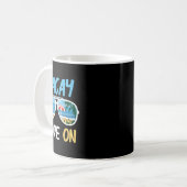Mug Mode Vacances Drôles Mignonnes Activé Vacances D'é (Devant gauche)