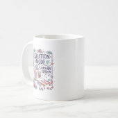 Mug Mode Vacances Licorne Édition Licorne Adorable App (Devant gauche)