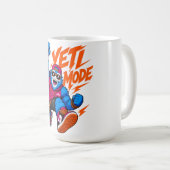 Mug Mode Yeti Cyber Danse de Rue Singe (Devant droit)