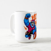 Mug Mode Yeti Cyber Danse de Rue Singe (Devant gauche)