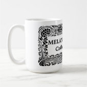 Mug Modèle Art nouveau vintage (Gauche)