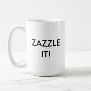 Mug Modèle blanc personnalisé vierge de boue blanche