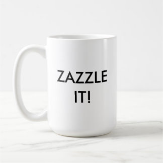 Mug Modèle blanc personnalisé vierge de boue blanche