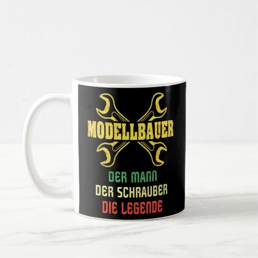 Mug Modèle Builder Sayings Modèle Voiture Modèle de l' (Gauche)