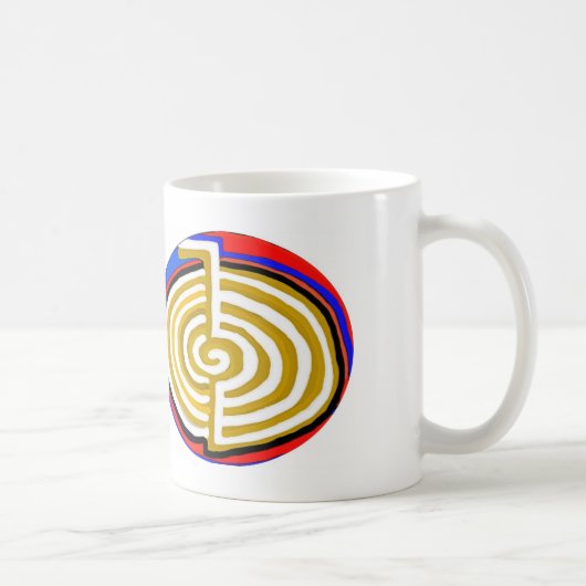 Mug MODÈLE curatif de symbole du rei CHOKUREI Reiki de (Droite)