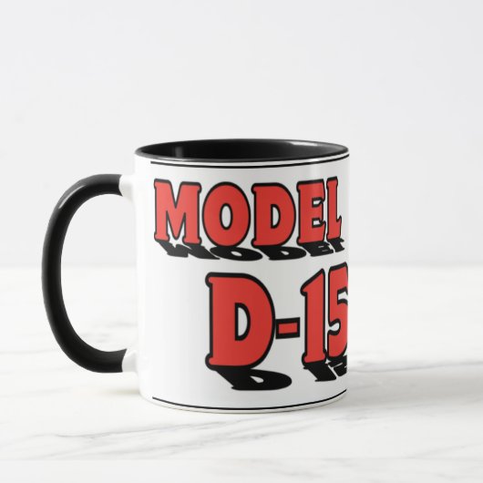 Mug Modèle D-15 (Gauche)