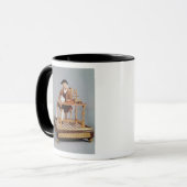 Mug Modèle de Benjamin Franklin à sa table (Devant gauche)