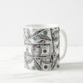 Mug Modèle de billet de 10 dollars (Devant droit)