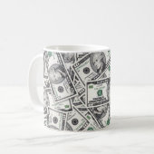 Mug Modèle de billet de 10 dollars (Devant gauche)