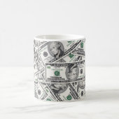 Mug Modèle de billet de 10 dollars (Centre)