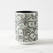 Mug Modèle de billet de 2 dollars (Centre)