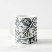 Mug Modèle de billet de vingt dollars (Devant gauche)