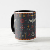 Mug Modèle de broderie au point de croix HARRY POTTER™ (Devant gauche)