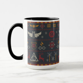 Mug Modèle de broderie au point de croix sur le thème