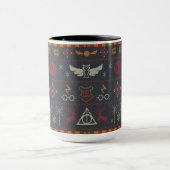 Mug Modèle de broderie au point de croix sur le thème  (Centre)