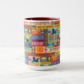 Mug Modèle de camion de gourmets de Cookie Monster (Centre)