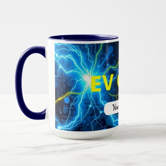 Mug Modèle de charge de VE (Gauche)