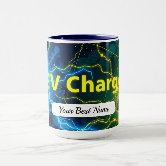 Mug Modèle de charge de VE (Centre)