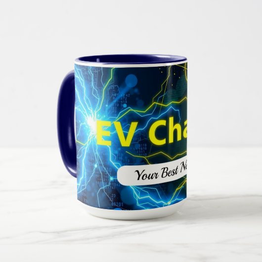 Mug Modèle de charge de VE (Devant gauche)
