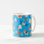 Mug Modèle de chats d'ange mignon (Devant droit)