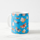 Mug Modèle de chats d'ange mignon (Devant gauche)