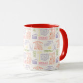 Mug Modèle de citations colorées FRIENDS™ (Devant droit)