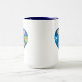 Mug Modèle de cœurs de la rue Sésame pour la Saint-Val (Centre)