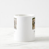 Mug Modèle de collage de photos de compagnie Papa Chie (Centre)