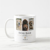 Mug Modèle de collage de photos de compagnie Papa Chie (Gauche)