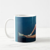 Mug Modèle de condition physique féminine Split Thunde (Gauche)