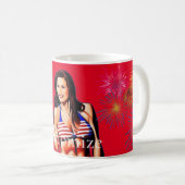 Mug Modèle de conditionnement physique en bikini patri (Devant droit)