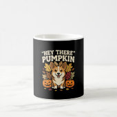 Mug Modèle de Corgi Halloween Hey There Pumpkin (Centre)
