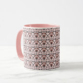 Mug Modèle de damasse de porc (Devant gauche)
