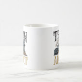 Mug Modèle de dépendance ferroviaire Hobbyiste ferrovi (Centre)