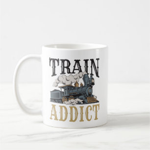 Mug Modèle de dépendance ferroviaire Hobbyiste ferrovi