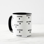 Mug Modèle de devis motivationnel sans limites (Devant gauche)