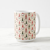 Mug Modèle de fête de gnome de Noël (Devant droit)