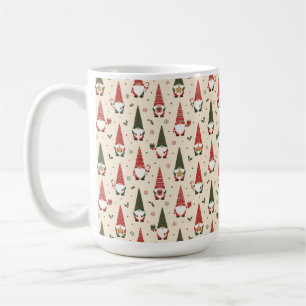 Mug Modèle de fête de gnome de Noël