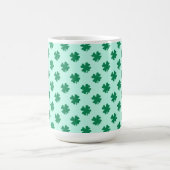 Mug Modèle de feuille de trèfle de la Saint-Patrick (Centre)