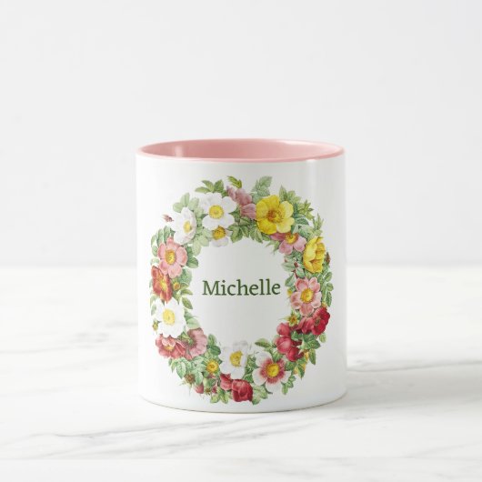 Mug Modèle de germes floraux au printemps (Centre)