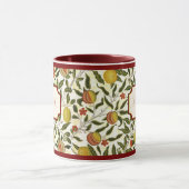 Mug Modèle de grenade de William Morris Lemons (Centre)