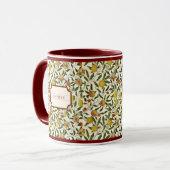 Mug Modèle de grenade William Morris Lemons (Devant gauche)