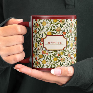 Mug Modèle de grenade William Morris Lemons