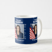 Mug Modèle de la campagne Kamala Harris (Devant droit)