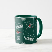 Mug Modèle de manuel de football LOONEY TUNES™ (Devant droit)